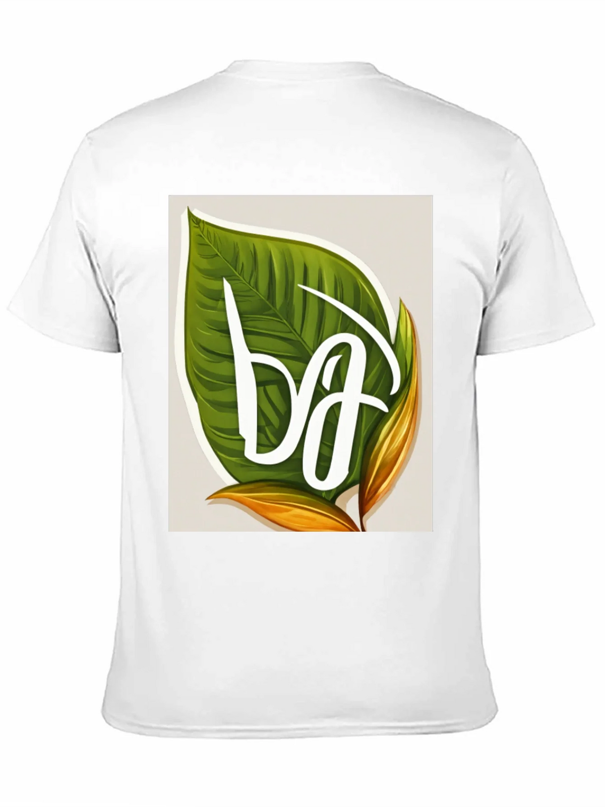 Leaf Letter T-Shirt - Tropical Style product image 10