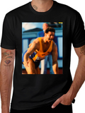 Athlete Graphic Tee - Black Unisex T-Shirt product image 1
