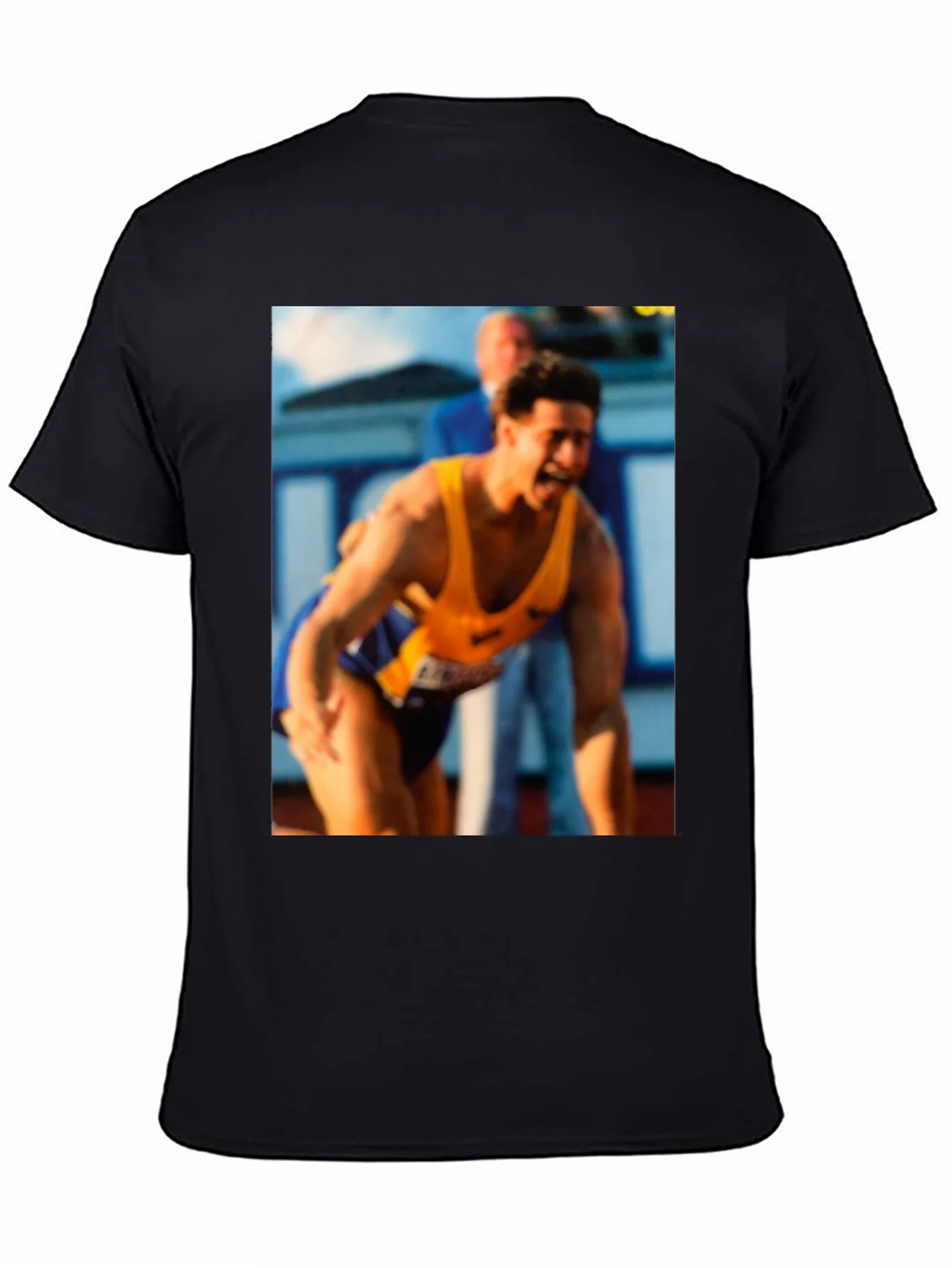 Athlete Graphic Tee - Black Unisex T-Shirt product image 4