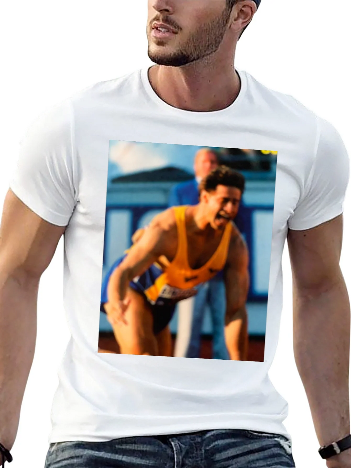 Athlete Graphic Tee - Black Unisex T-Shirt product image 12