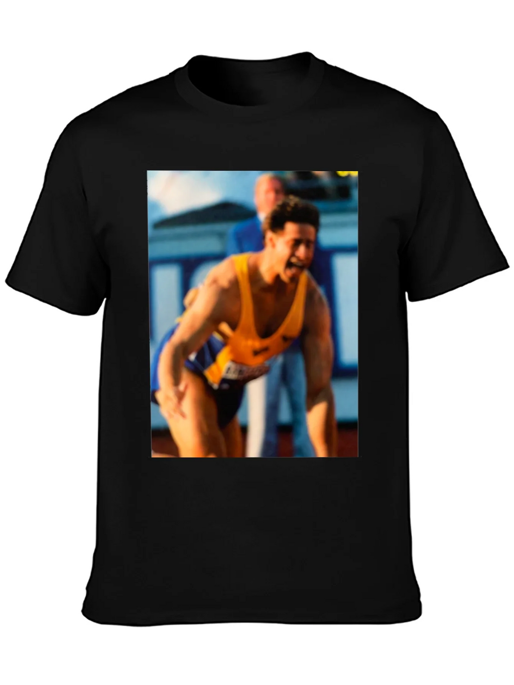 Athlete Graphic Tee - Black Unisex T-Shirt product image 3