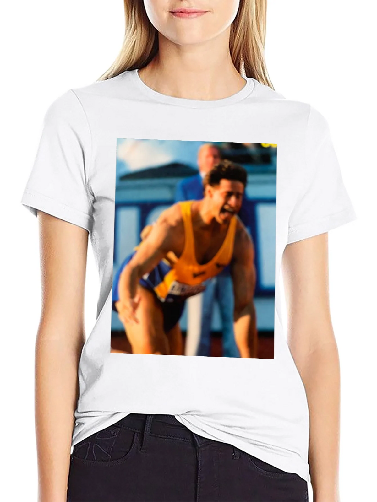Athlete Graphic Tee - Black Unisex T-Shirt product image 8