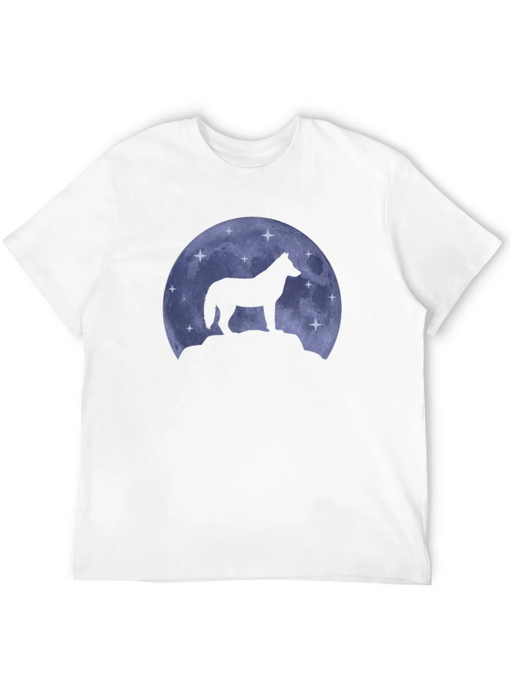 Wolf Moon Silhouette T-Shirt product image 3