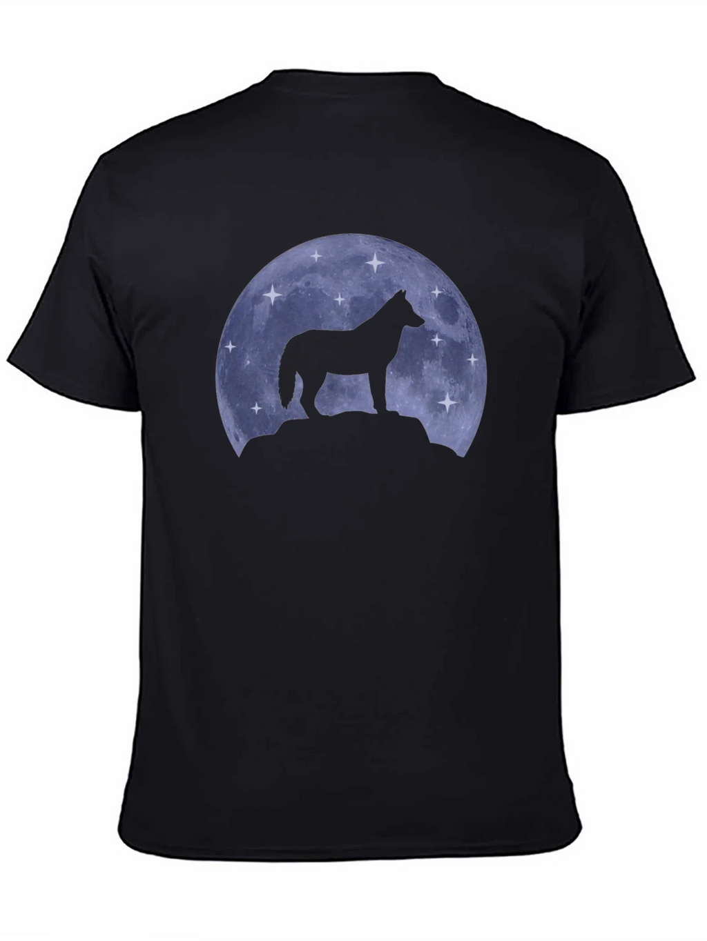 Wolf Moon Silhouette T-Shirt product image 7