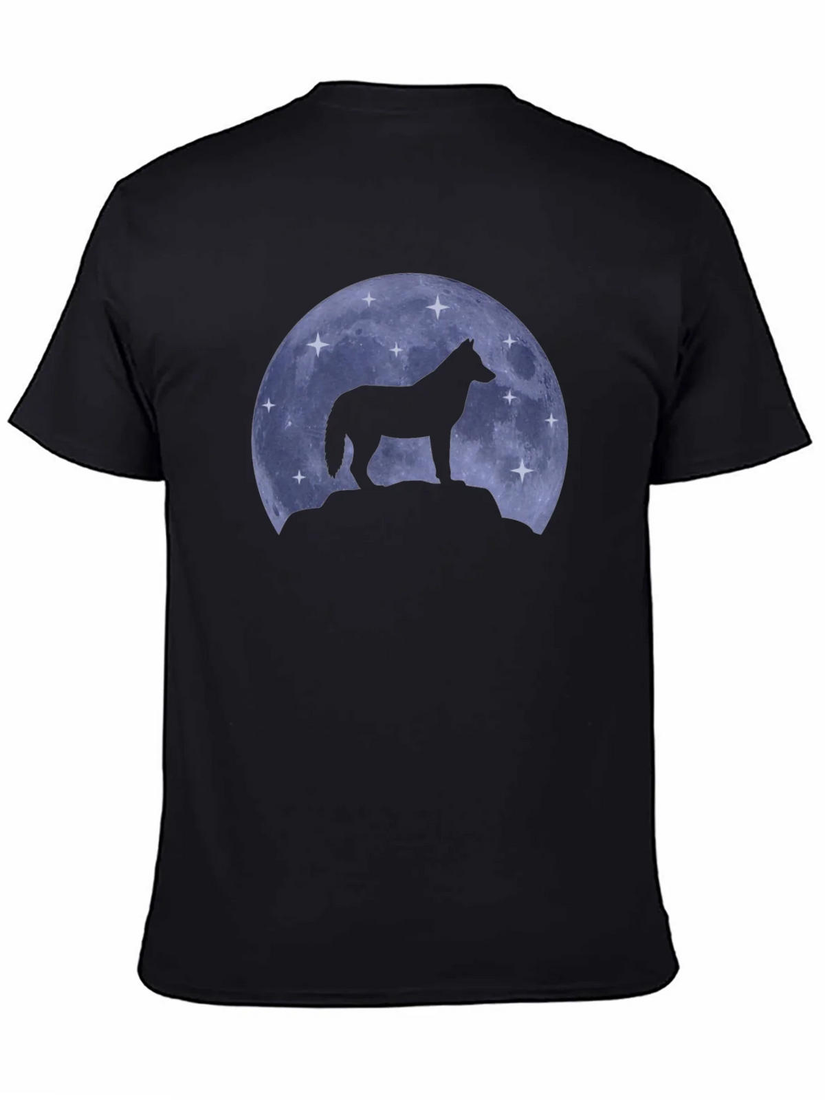 Wolf Moon Silhouette T-Shirt product image 7