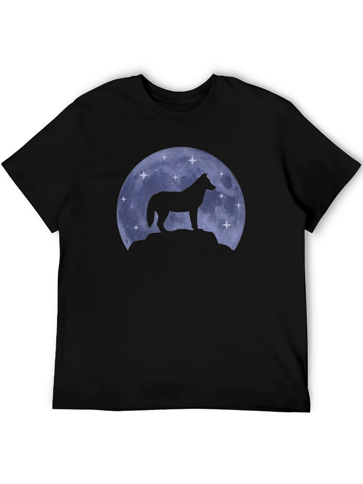 Wolf Moon Silhouette T-Shirt product image 8