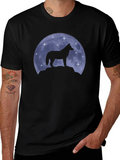 Wolf Moon Silhouette T-Shirt product image 1