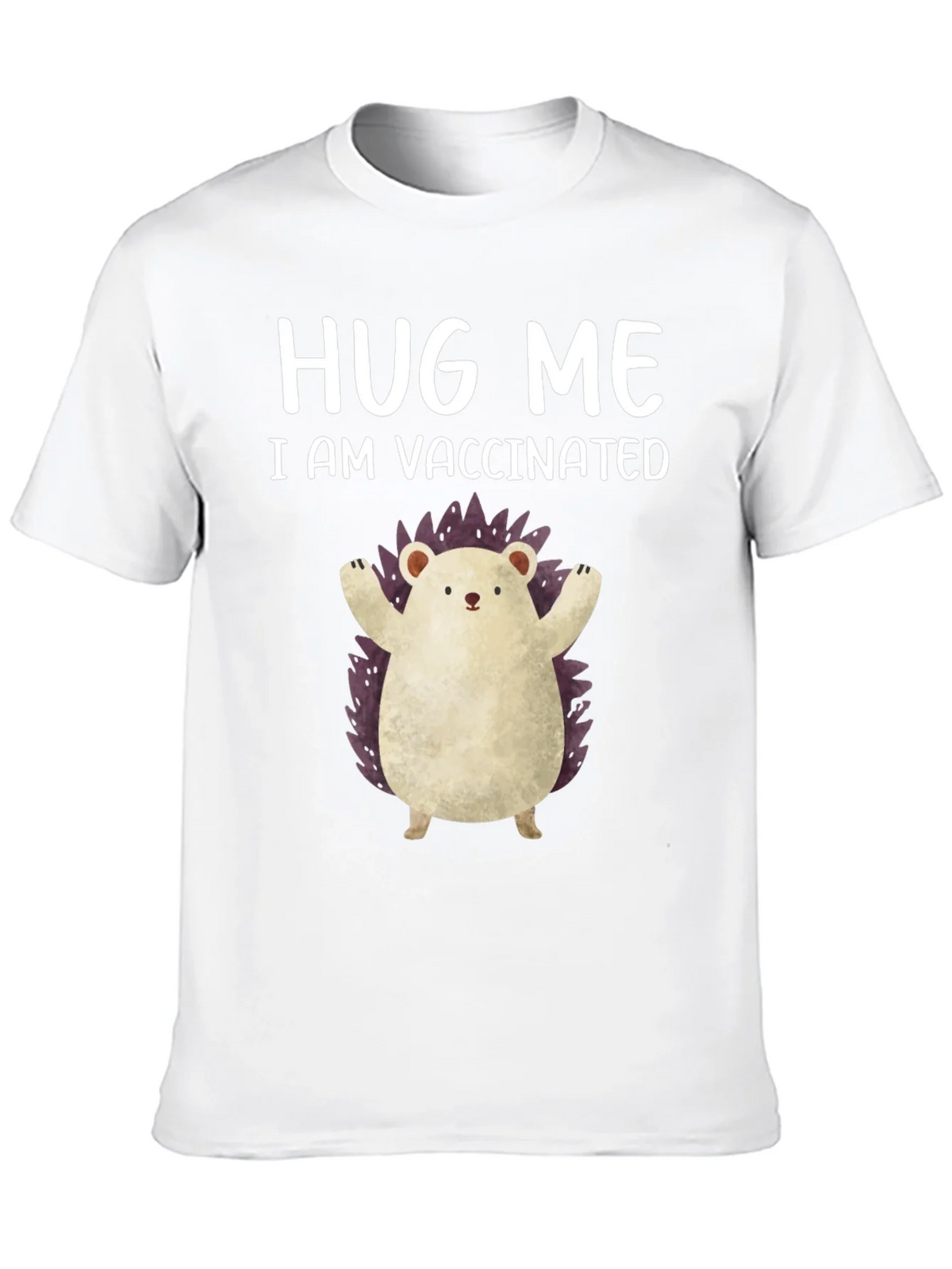 Vaccinated Hedgehog Graphic Tee product image 12