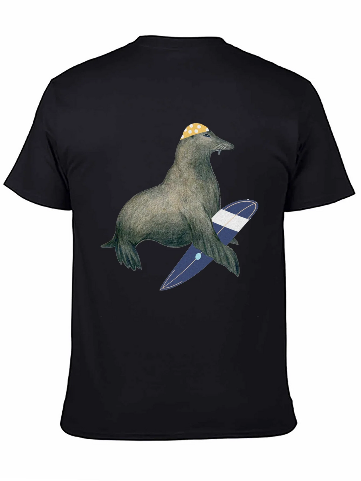 Surfing Seal T-Shirt - Cool Graphic Tee product image 7