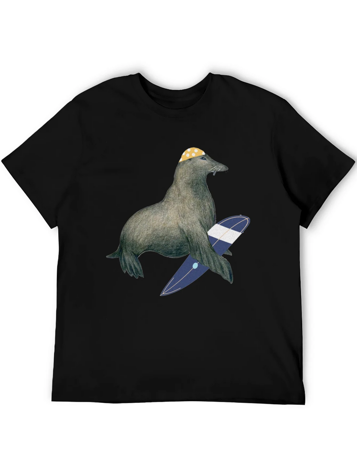 Surfing Seal T-Shirt - Cool Graphic Tee product image 8
