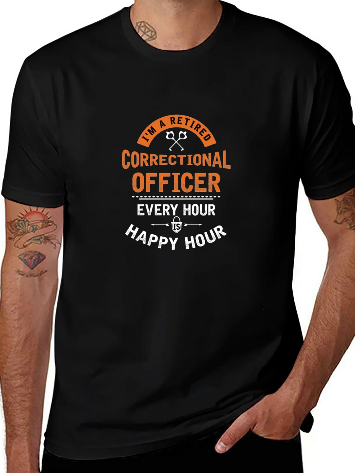 Retired Correctional Officer T-Shirt product image 1