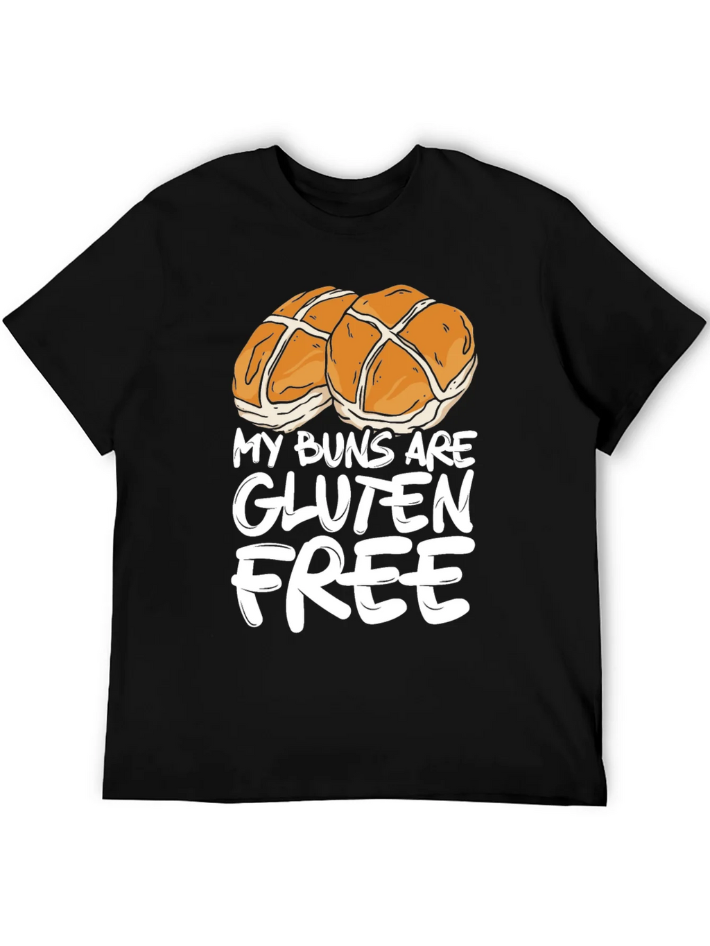 Gluten Free Buns Graphic Tee product image 5