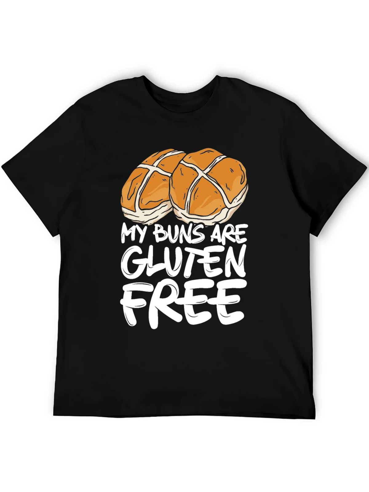 Gluten Free Buns Graphic Tee product image 5