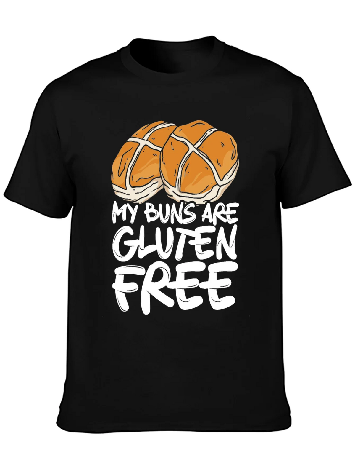 Gluten Free Buns Graphic Tee product image 3