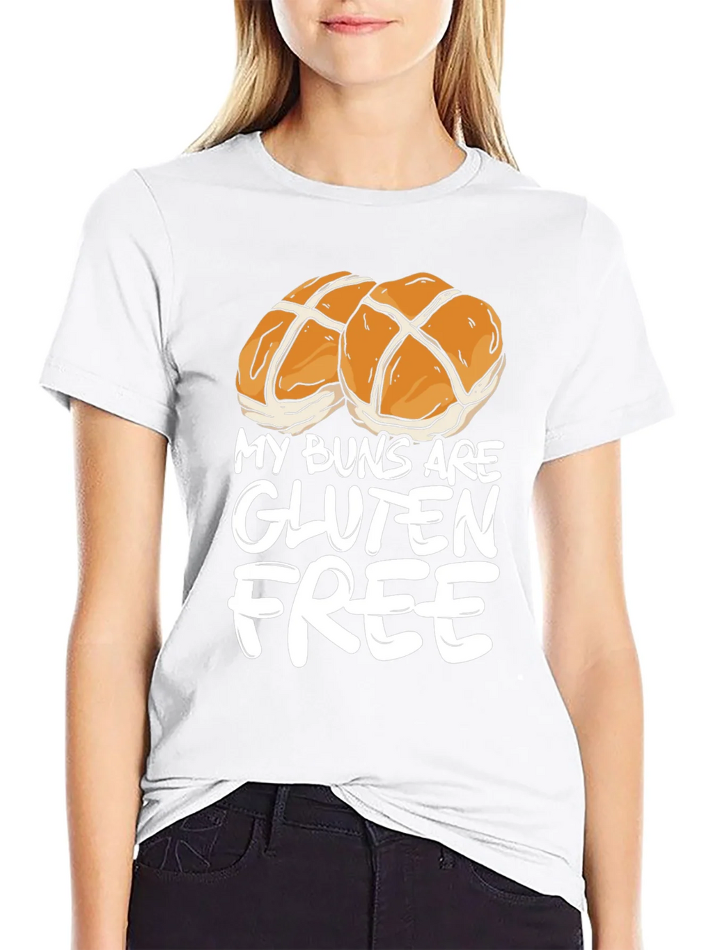 Gluten Free Buns Graphic Tee product image 8