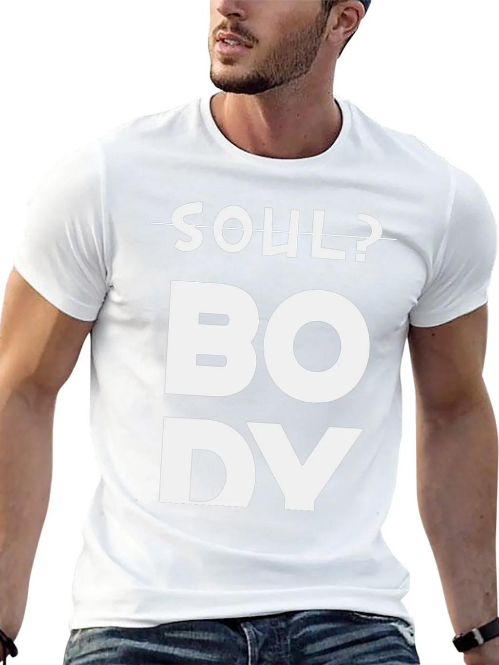 Soul or Body Graphic Tee - Black product image 4