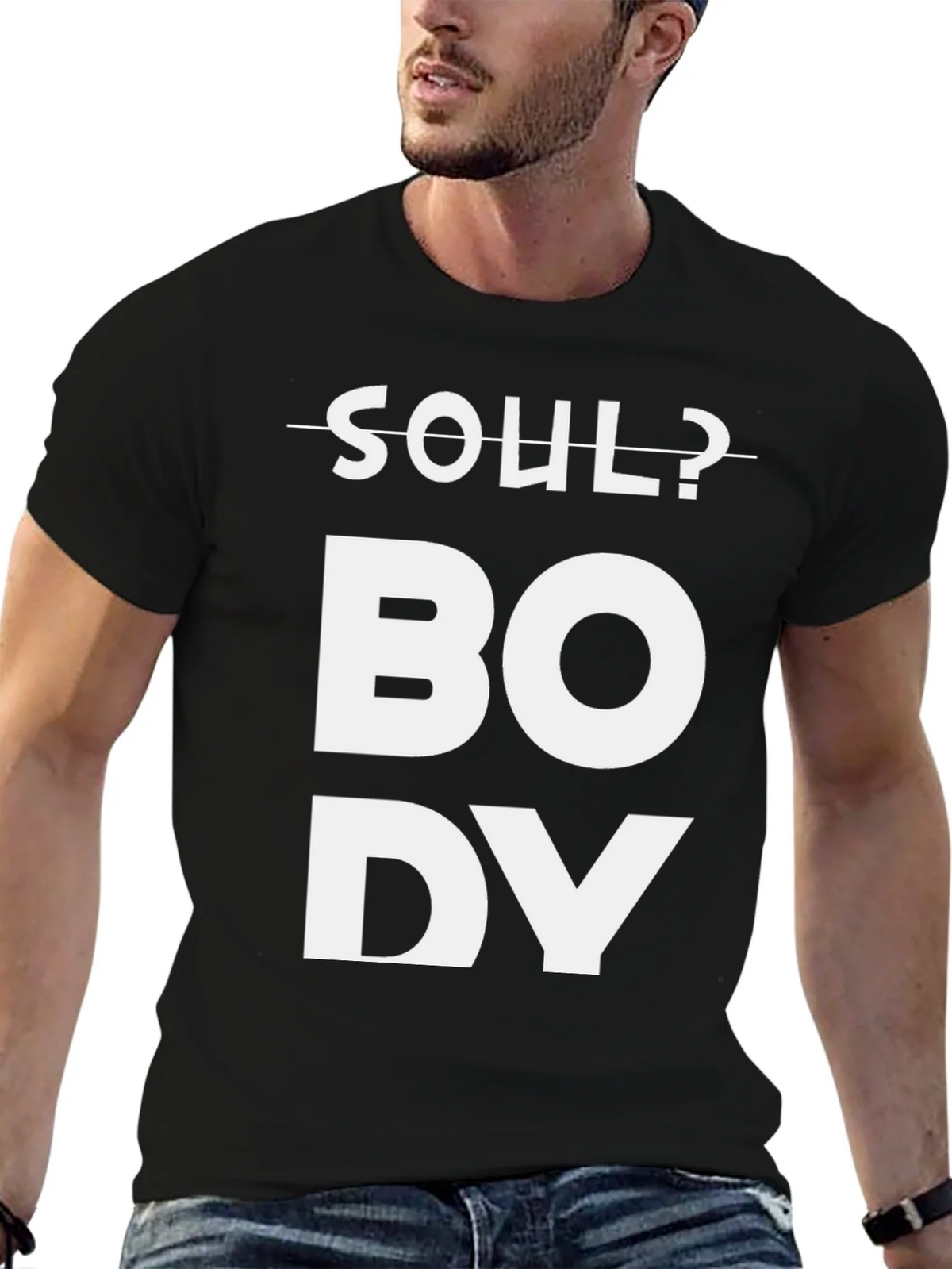 Soul or Body Graphic Tee - Black product image 9