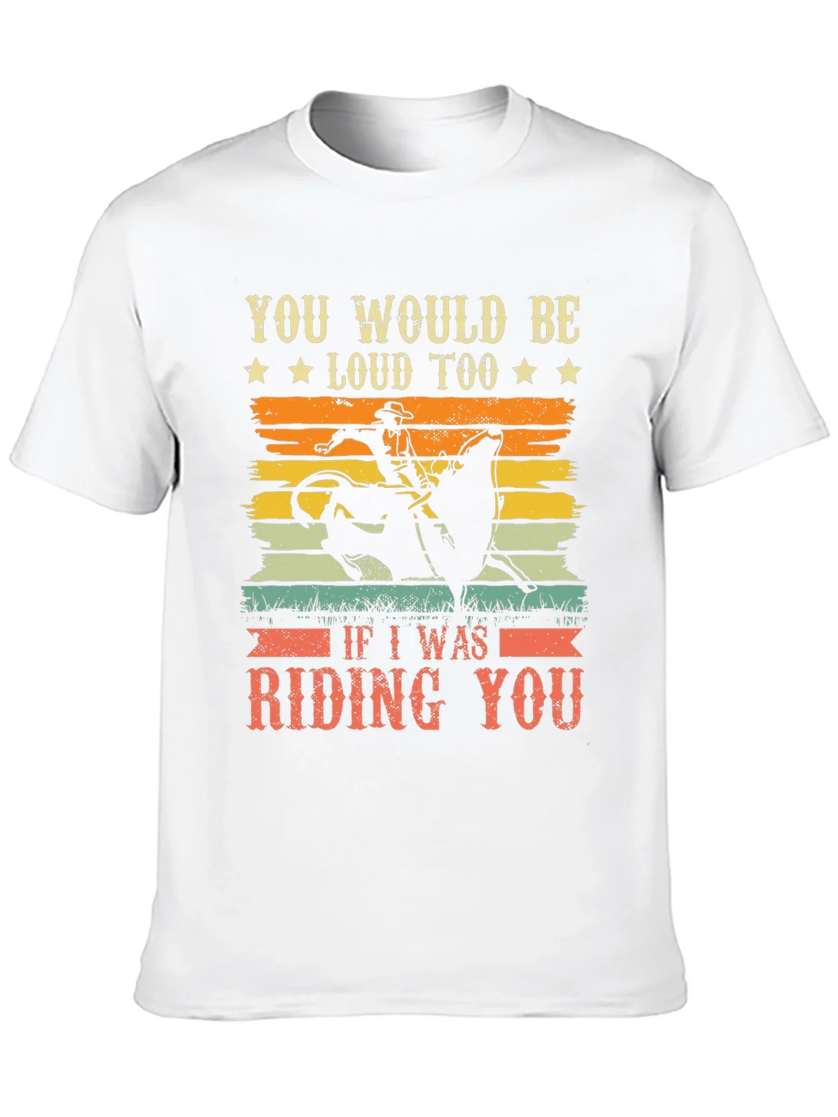Funny Rodeo Riding You Graphic T-Shirt product image 9