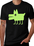 Cool Graphic Dog Tee - Unisex Black T-Shirt product image 1