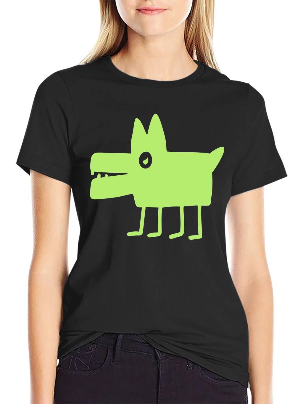Cool Graphic Dog Tee - Unisex Black T-Shirt product image 2