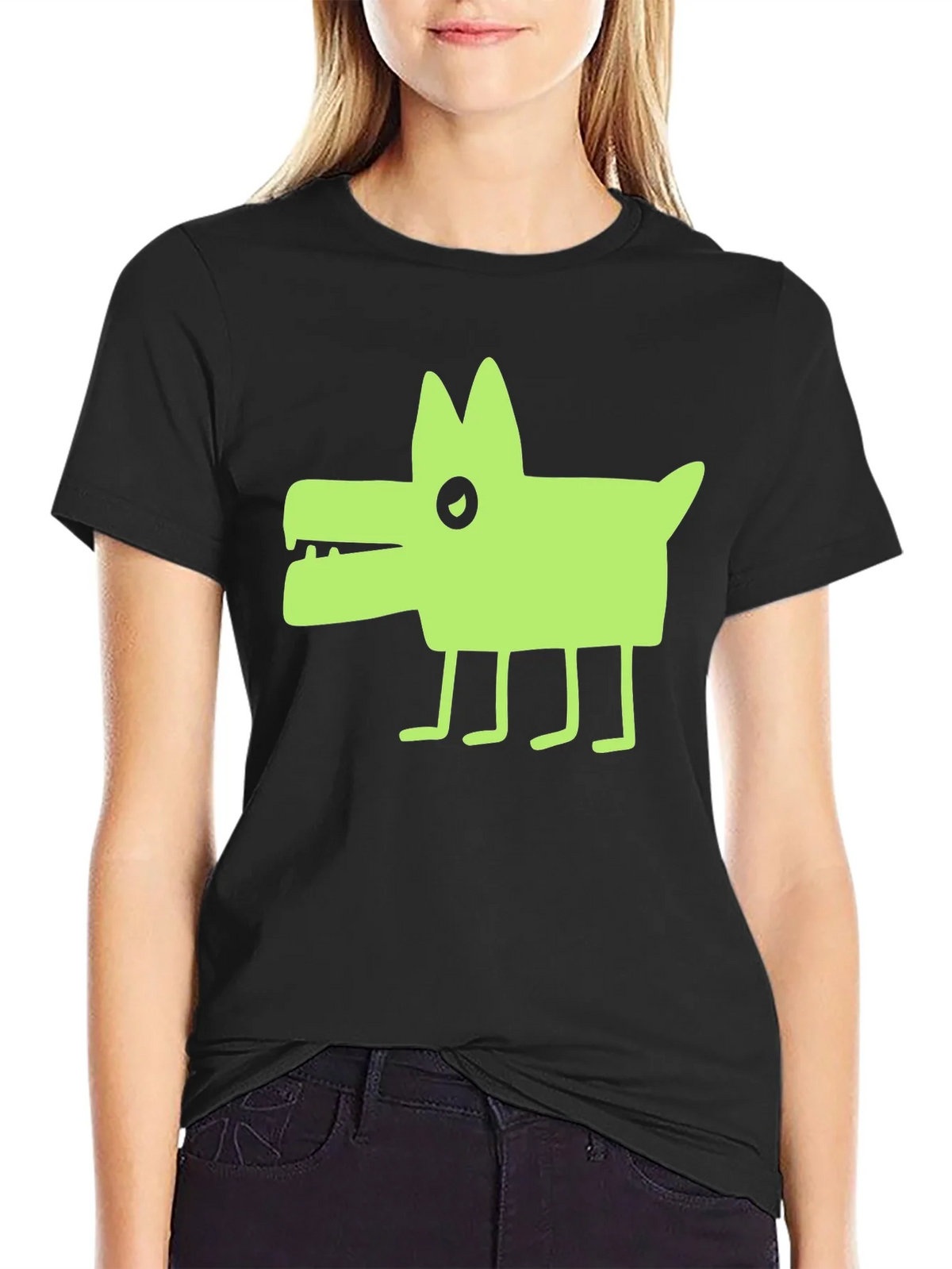 Cool Graphic Dog Tee - Unisex Black T-Shirt product image 2