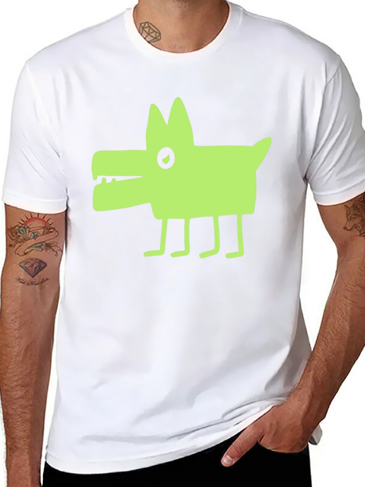 Cool Graphic Dog Tee - Unisex Black T-Shirt product image 7