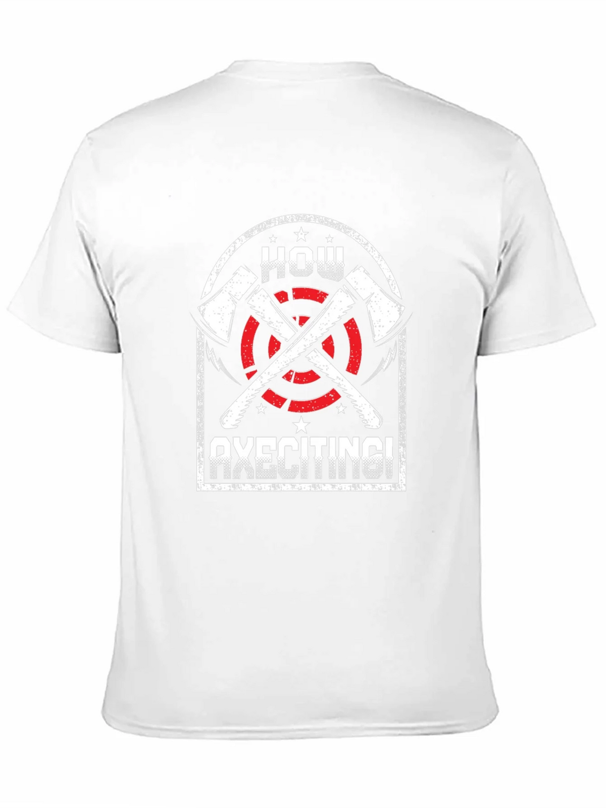 Axe Throwing T-Shirt - How Axeciting! Graphic Tee product image 10
