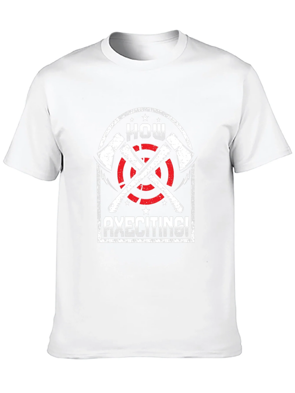 Axe Throwing T-Shirt - How Axeciting! Graphic Tee product image 9