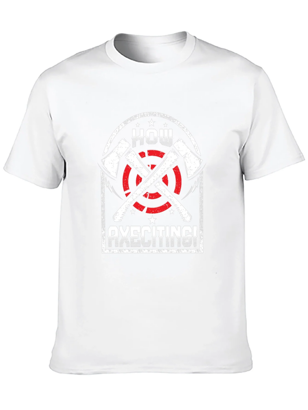 Axe Throwing T-Shirt - How Axeciting! Graphic Tee product image 9