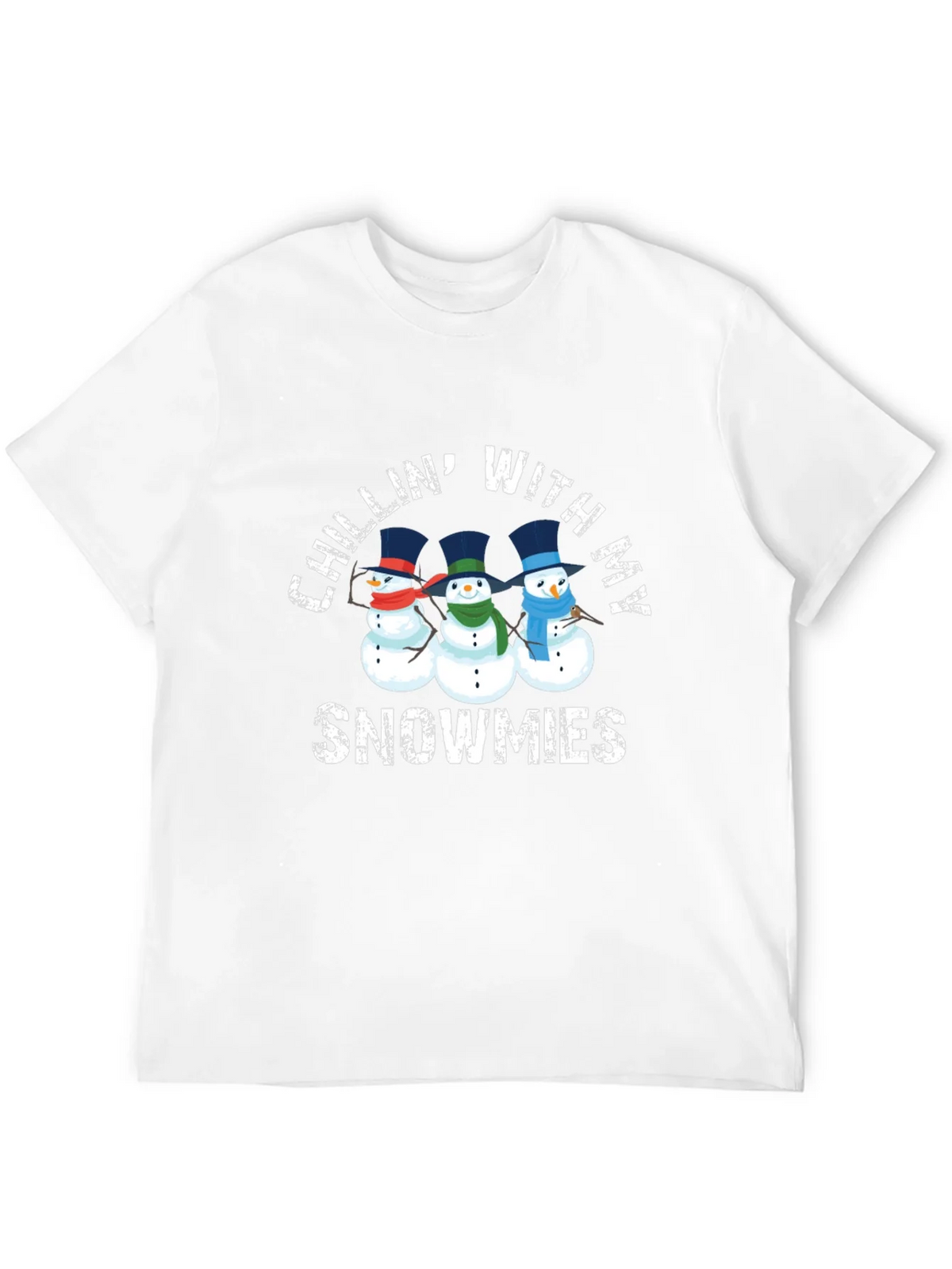 Chillin With My Snowmies Graphic T-Shirt product image 11