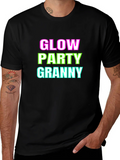 Glow Party Granny Graphic T-Shirt product image 1