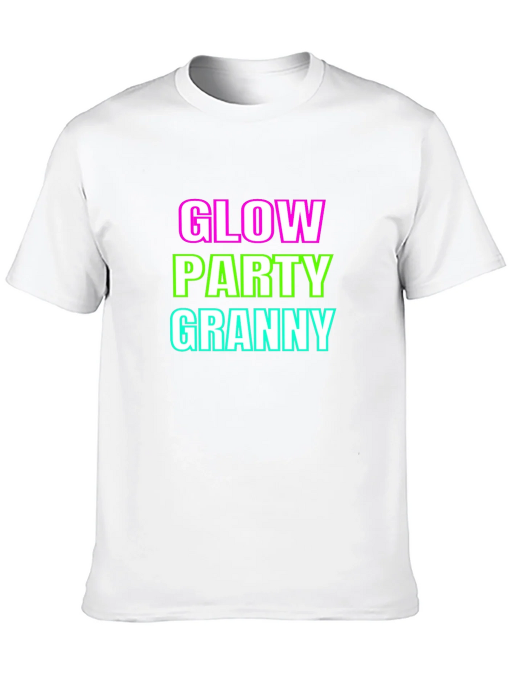 Glow Party Granny Graphic T-Shirt product image 9