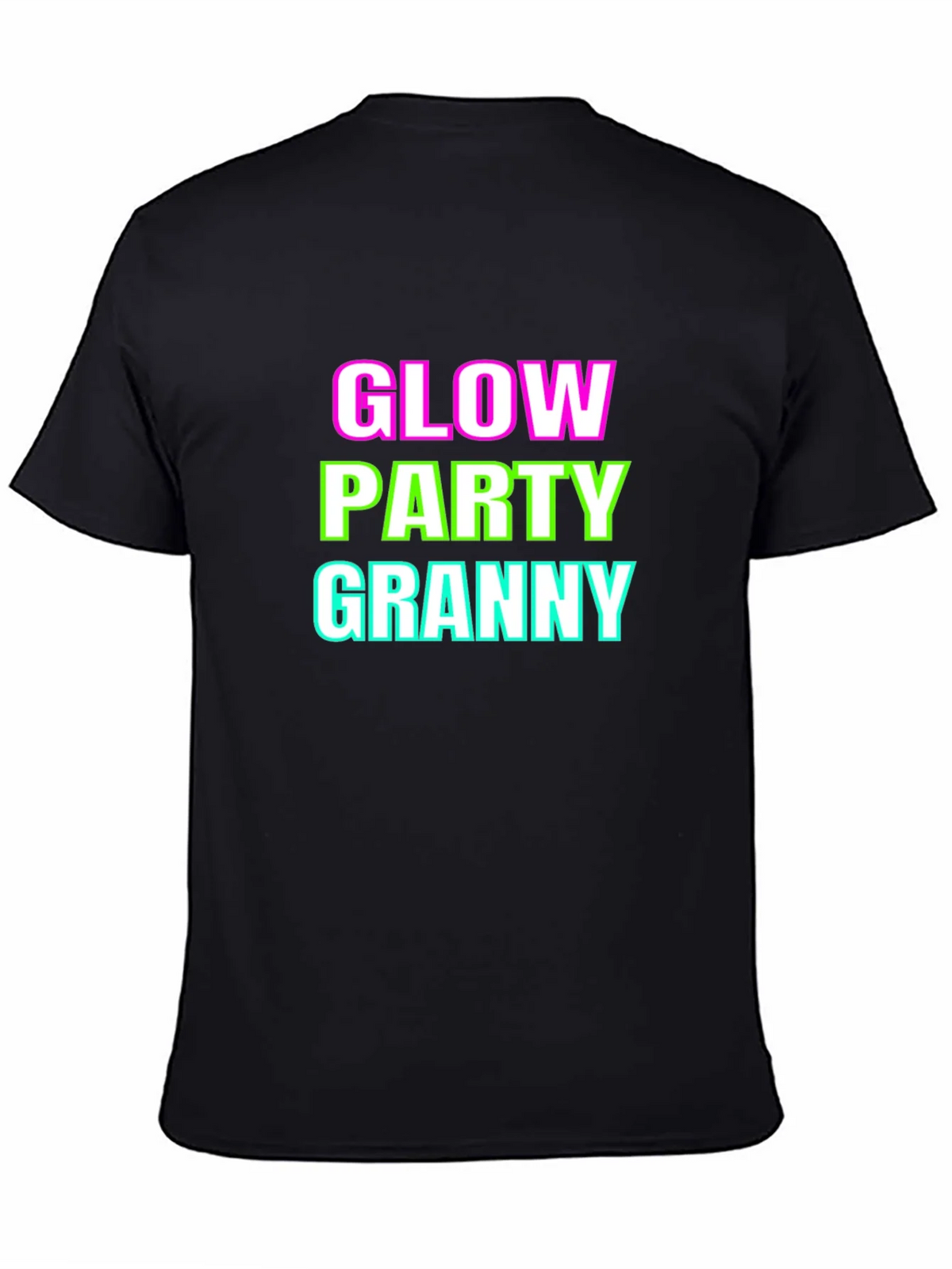 Glow Party Granny Graphic T-Shirt product image 4