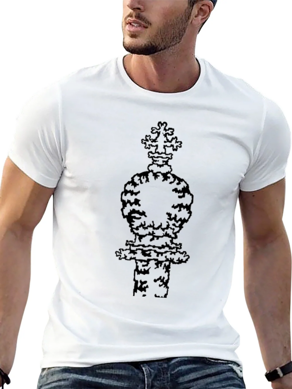 Atomic Cloud Graphic T-Shirt - Bold Black Tee product image 12