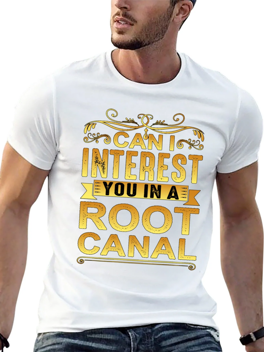 Can I Interest You In a Root Canal T-Shirt product image 12