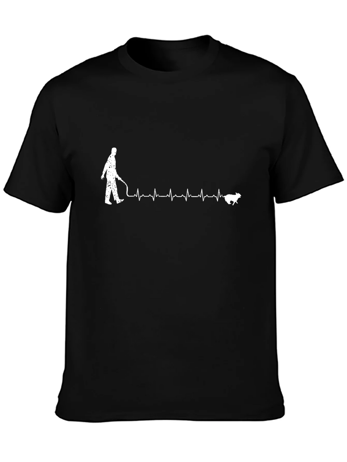 Dog Walking Heartbeat T-Shirt - Perfect for Pet Lovers product image 3