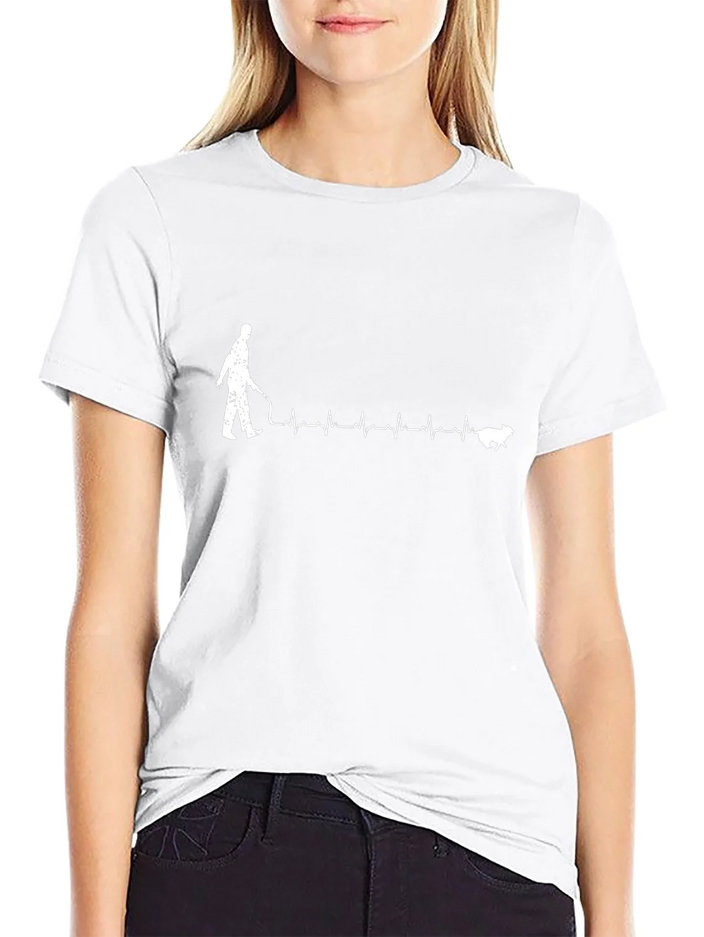 Dog Walking Heartbeat T-Shirt - Perfect for Pet Lovers product image 8