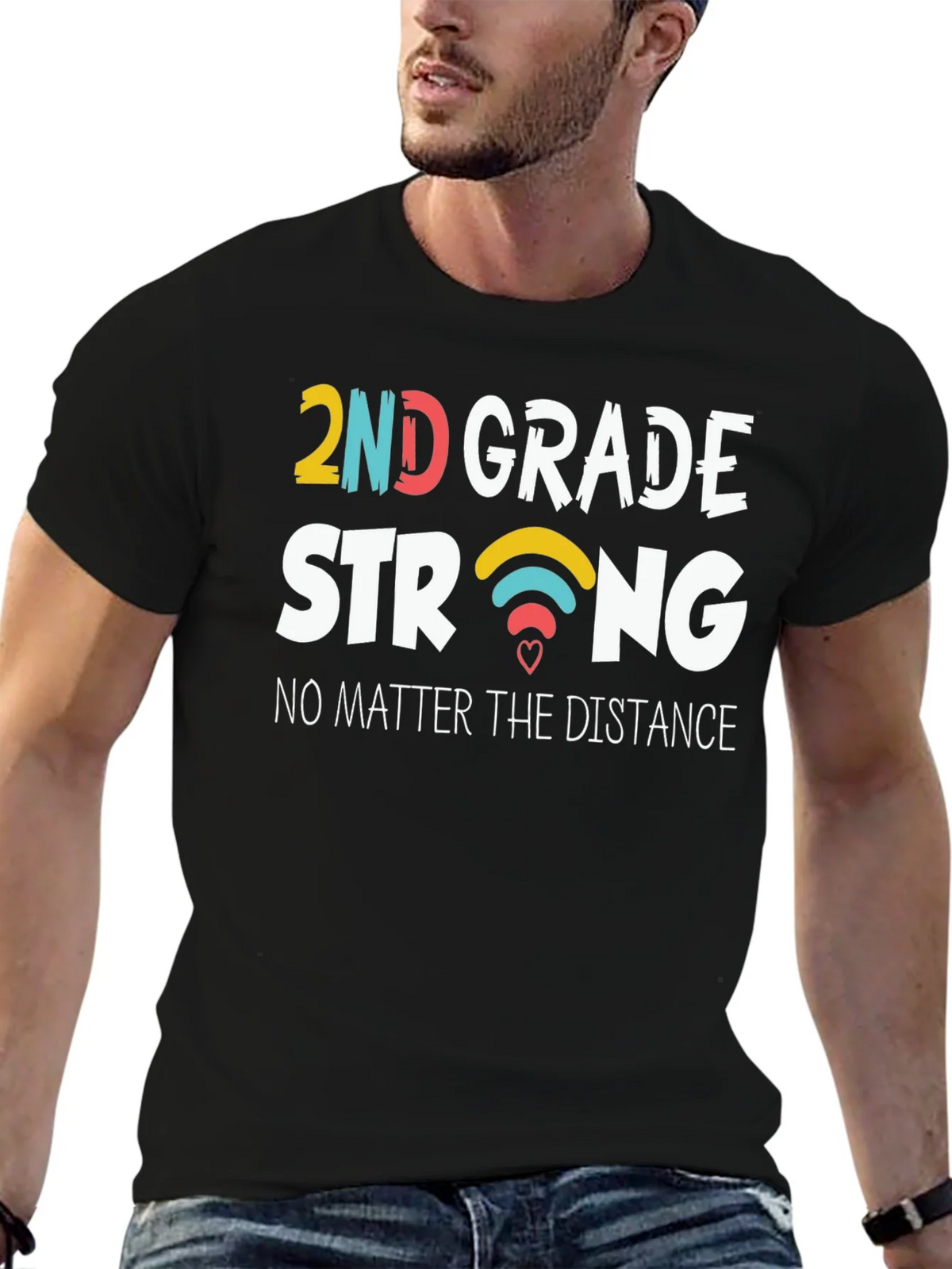 2nd Grade Strong T-Shirt product image 6