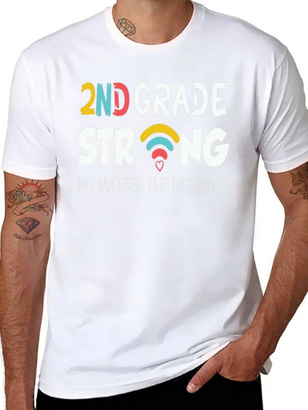 2nd Grade Strong T-Shirt product image 7