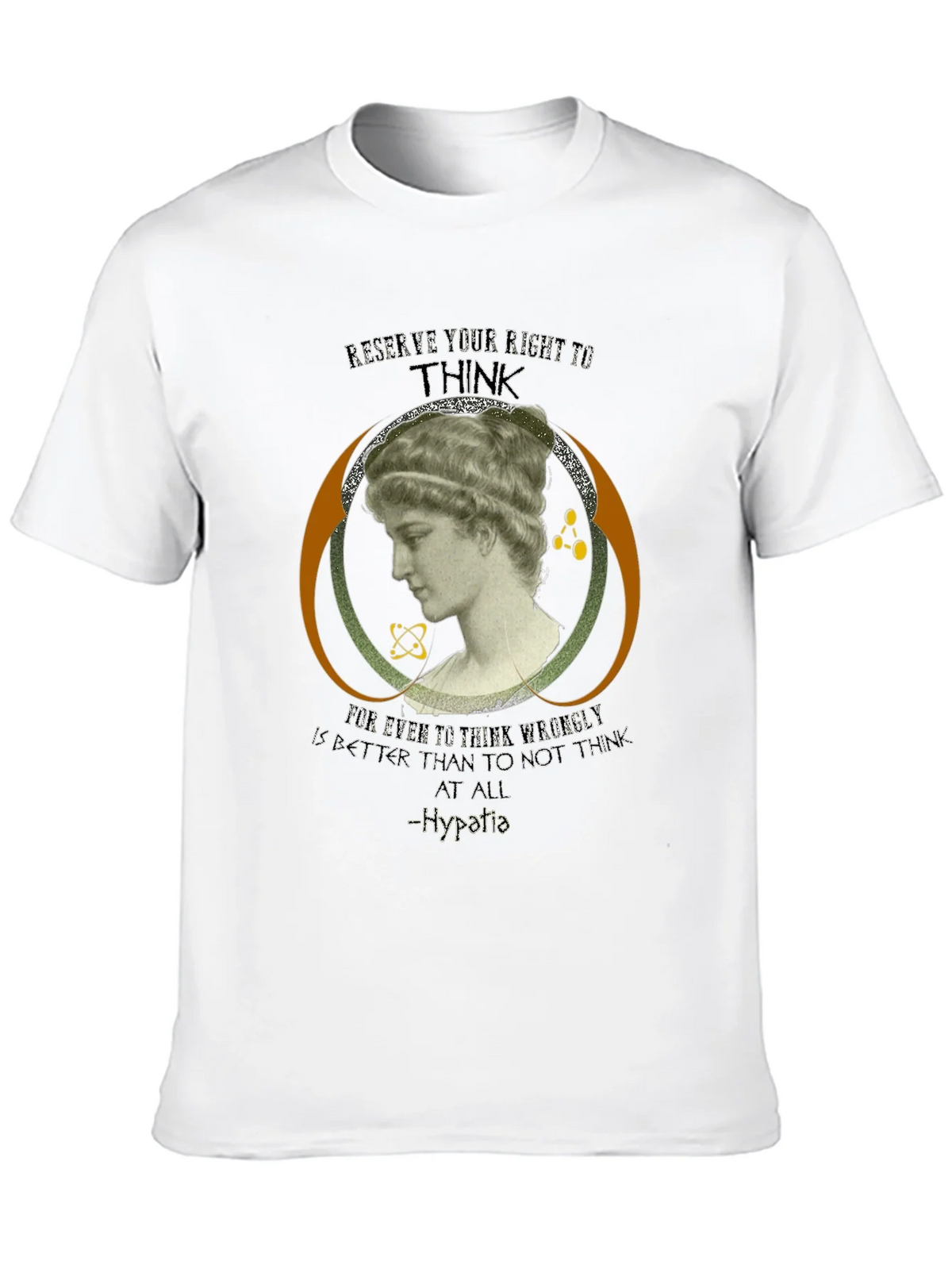 Hypatia Thinker Graphic Tee - Black product image 12