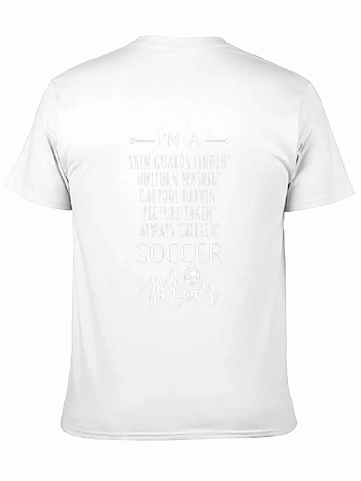 IM A Soccer Mom Graphic Print T-Shirt product image 10