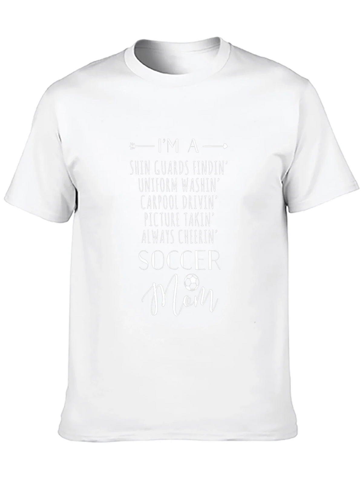 IM A Soccer Mom Graphic Print T-Shirt product image 9