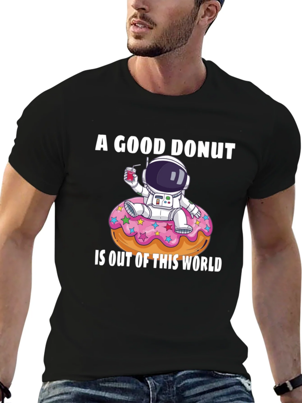 A Good Donut Is Out Of This World T-Shirt product image 6