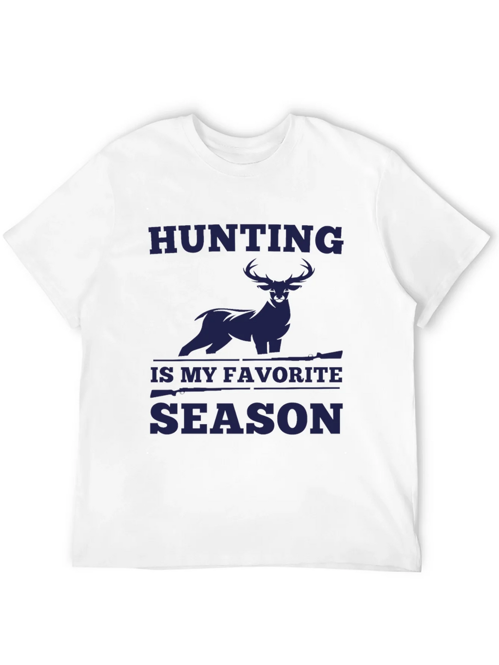 Hunting is My Favorite Season Deer Graphic Tee product image 3