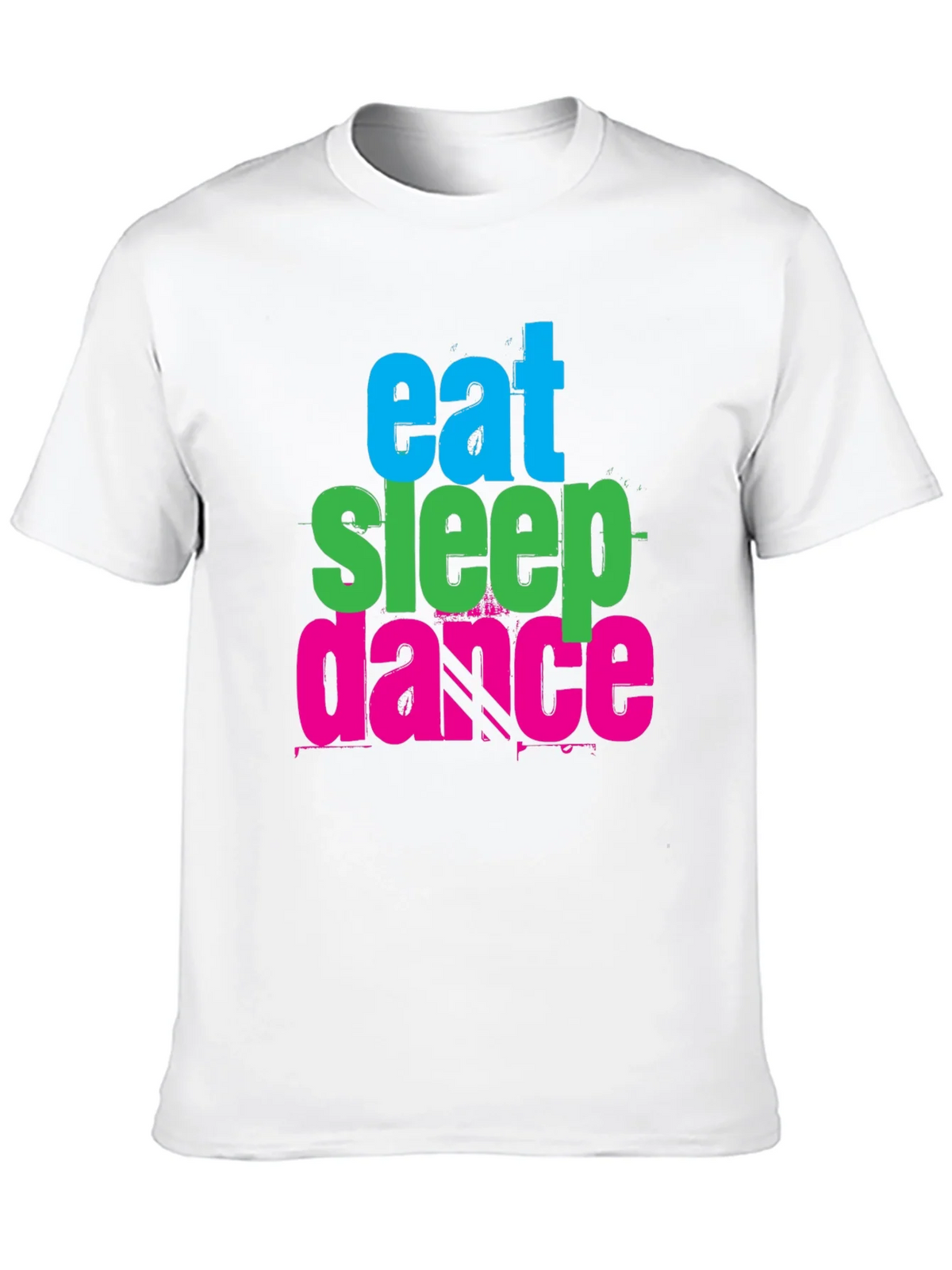 Eat Sleep Dance Graphic Tee - Black Cotton T-Shirt product image 9