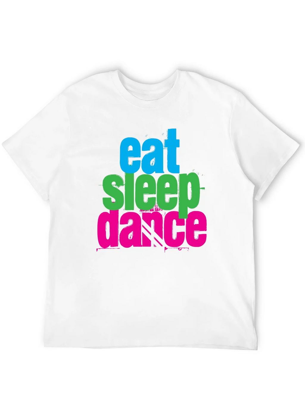 Eat Sleep Dance Graphic Tee - Black Cotton T-Shirt product image 11