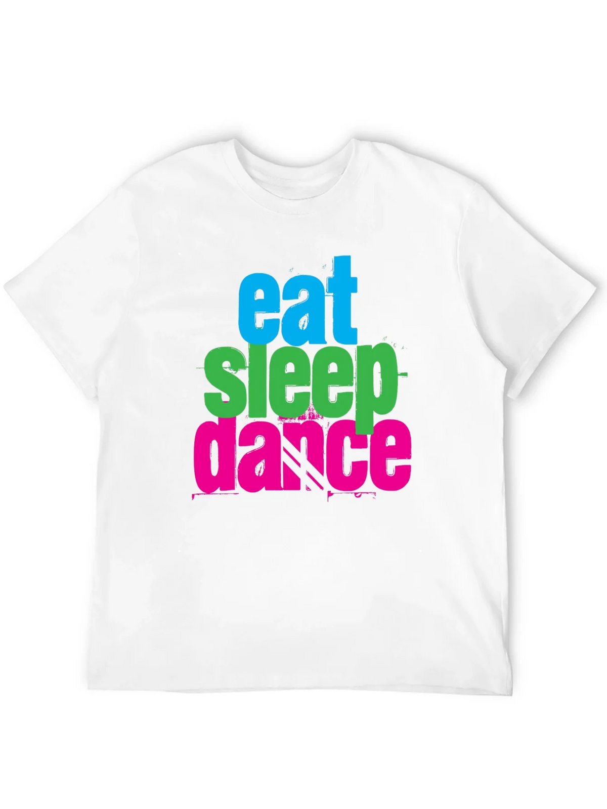 Eat Sleep Dance Graphic Tee - Black Cotton T-Shirt product image 11