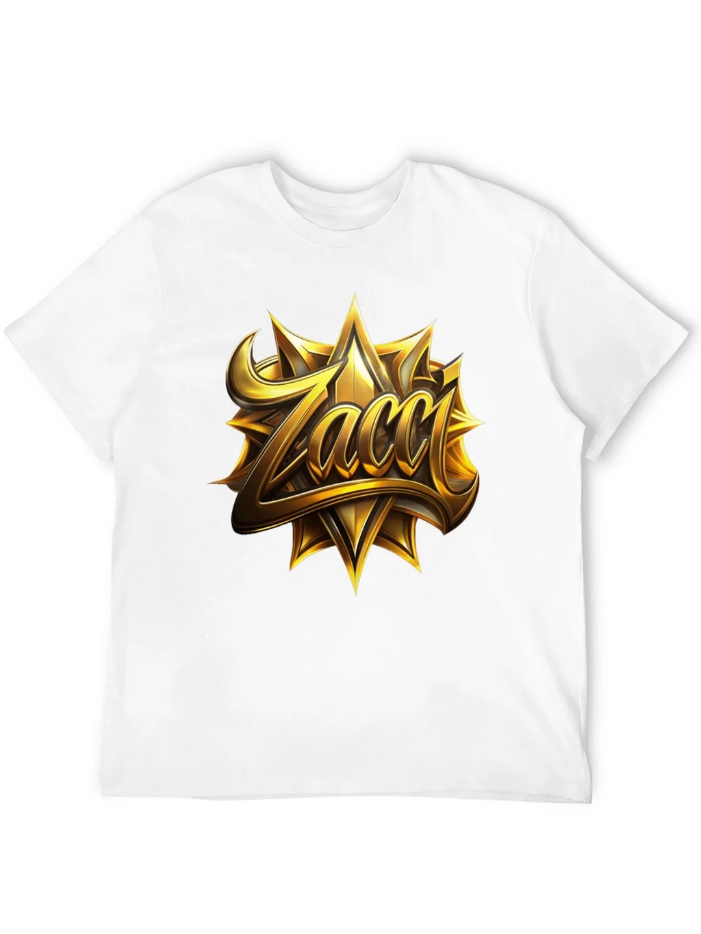Zacci Gold Emblem Black T-Shirt product image 11