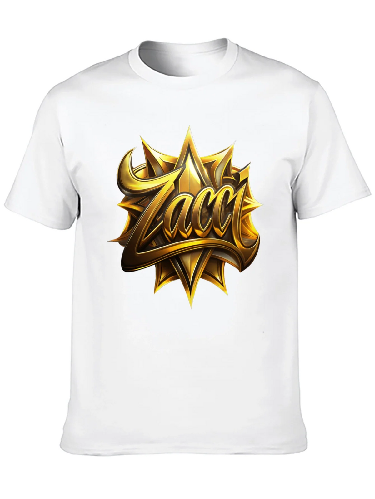 Zacci Gold Emblem Black T-Shirt product image 9
