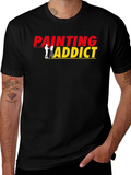 Painting Addict Graphic Tee - Artist T-Shirt product image 1